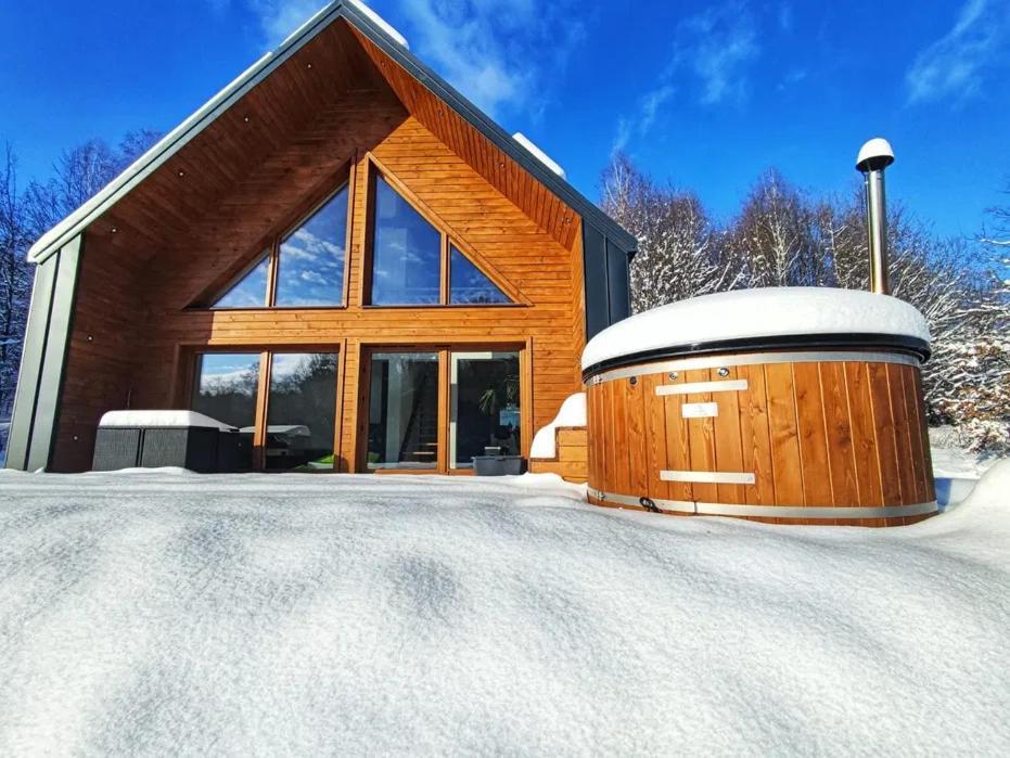 Villa Miedzy Drzewami Biecz Esterno foto
