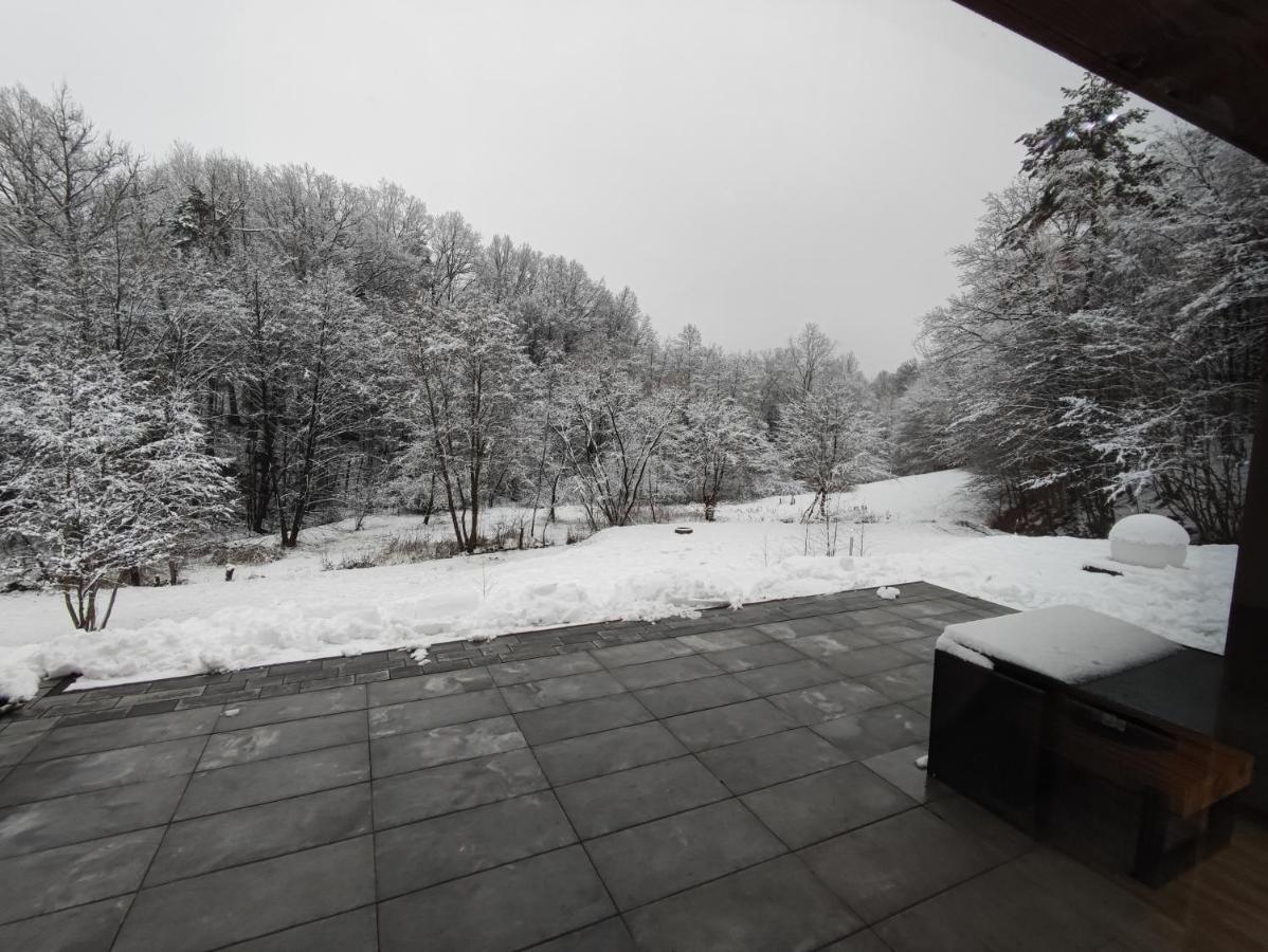 Villa Miedzy Drzewami Biecz Esterno foto